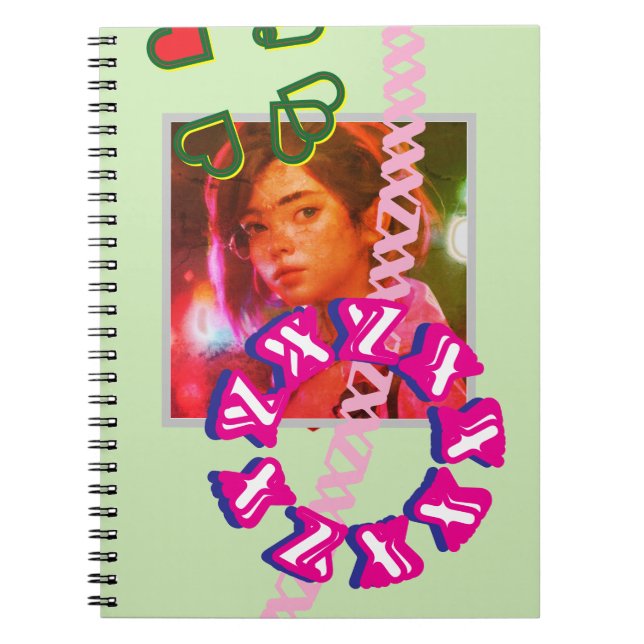 Caderno Espiral Notebook de fotos espiral (Frente)