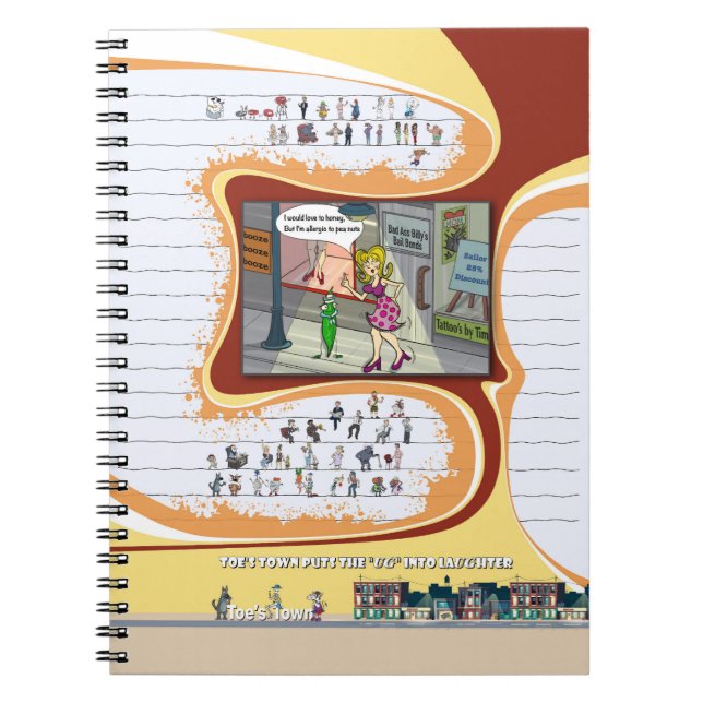 Caderno Espiral Notebook de fotos espiral (Frente)