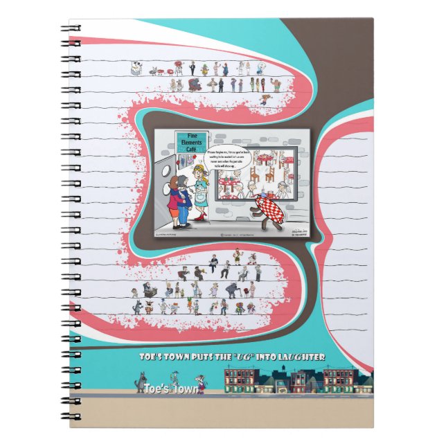 Caderno Espiral Notebook de fotos espiral (Frente)