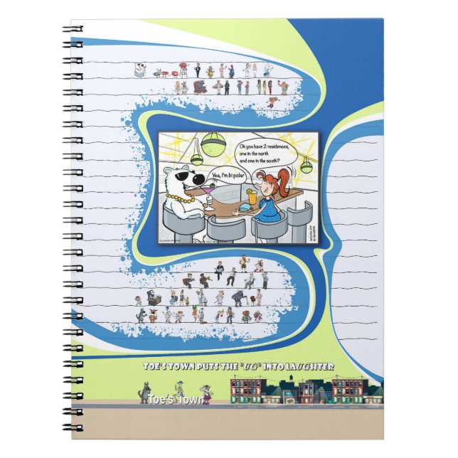 Caderno Espiral Notebook de fotos espiral (Frente)