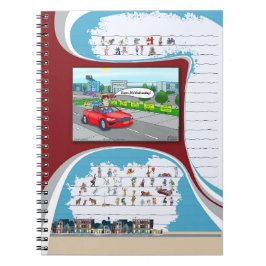 Caderno Espiral Notebook de fotos espiral