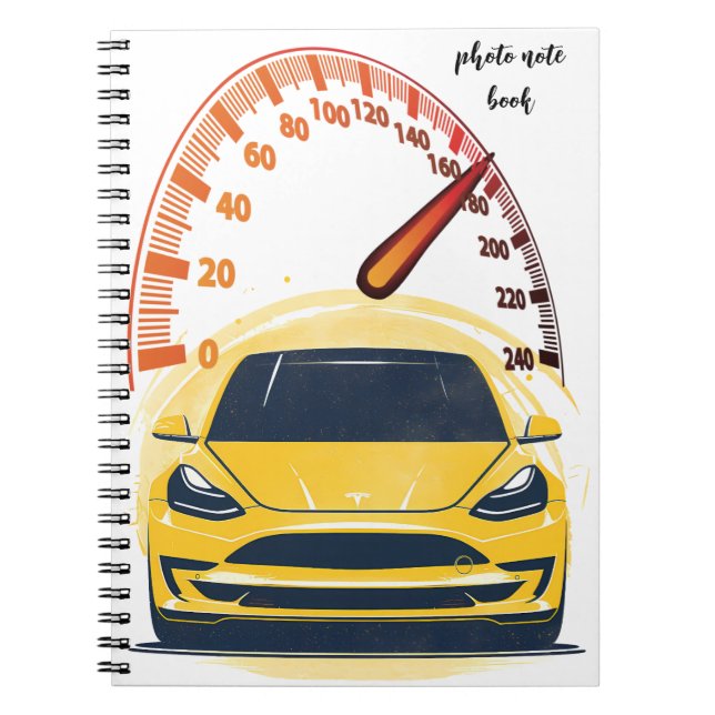 Caderno Espiral Notebook de fotos espiral (Frente)