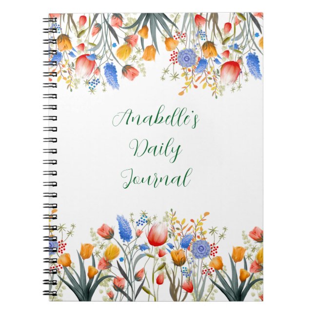 Caderno Espiral Notebook de fotos espiral (Frente)