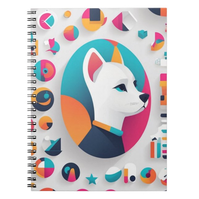 Caderno Espiral Notebook de fotos espiral (Frente)