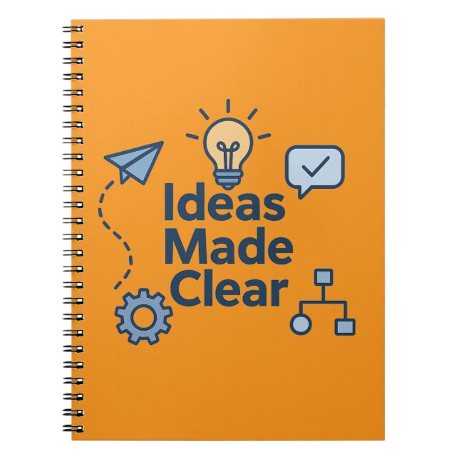 Caderno Espiral Notebook de fotos espiral (Frente)