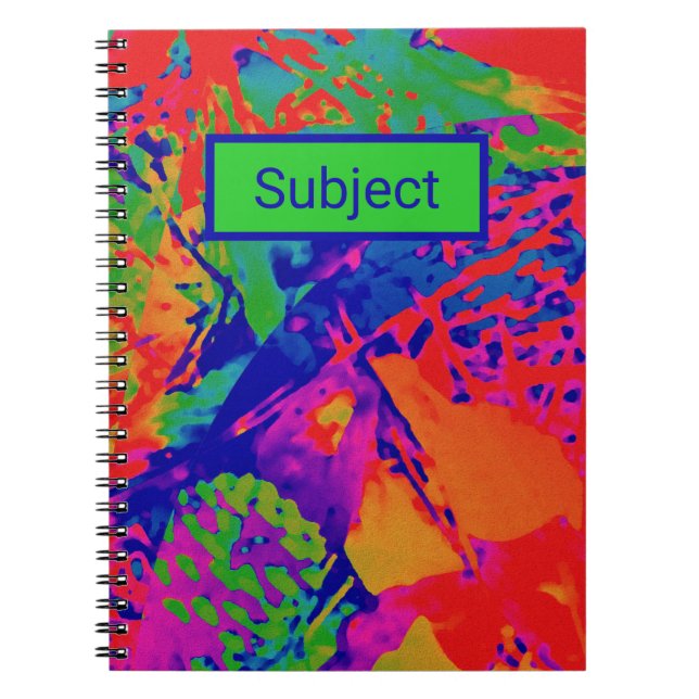 Caderno Espiral Notebook de fotos espiral (Frente)