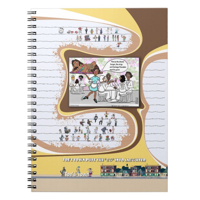 Caderno Espiral Notebook de fotos espiral (Frente)