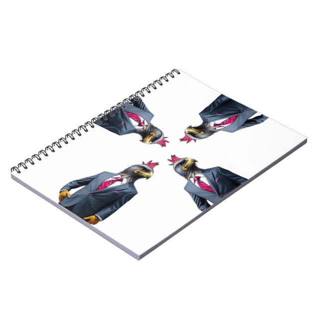 Caderno Espiral Notebook de frango (Left Side)