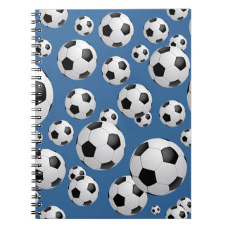 Caderno Espiral Notebook de futebol