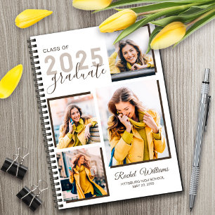 Caderno Espiral Notebook de Graduação Classe de 2025