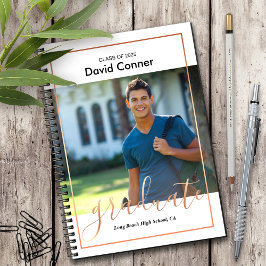 Caderno Espiral Notebook de Graduação | Classe de 2025