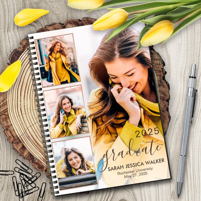 Caderno Espiral Notebook de graduação em espiral da Universidade d (Criador carregado)