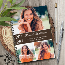 Caderno Espiral Notebook de graduação em espiral da Universidade d