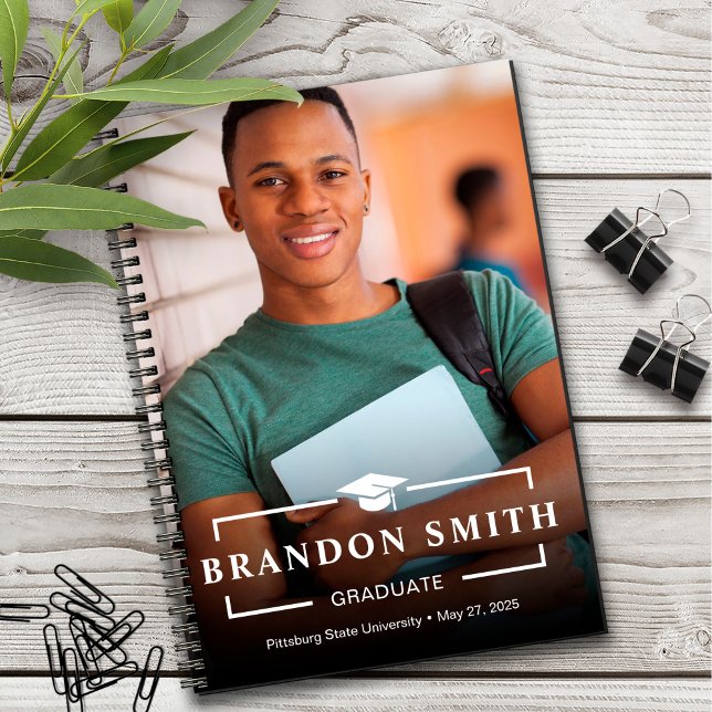 Caderno Espiral Notebook de graduação em espiral da Universidade d (Criador carregado)