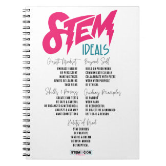 Caderno Espiral Notebook de Ideal STEM