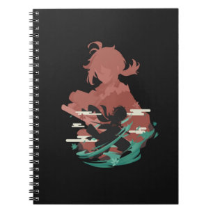 Caderno Espiral Notebook de impacto Genshin