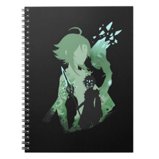 Caderno Espiral Notebook de impacto Genshin