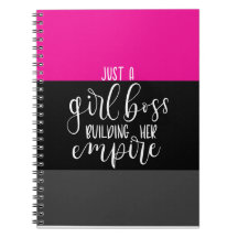 notebook de inspiração para empresárias