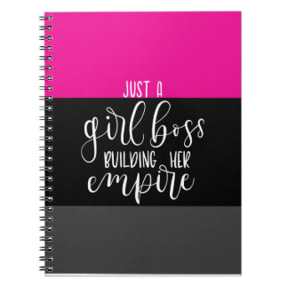 Caderno Espiral notebook de inspiração para empresárias