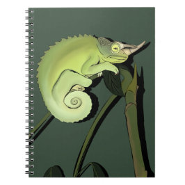 Caderno Espiral Notebook de Jackson's Chameleon