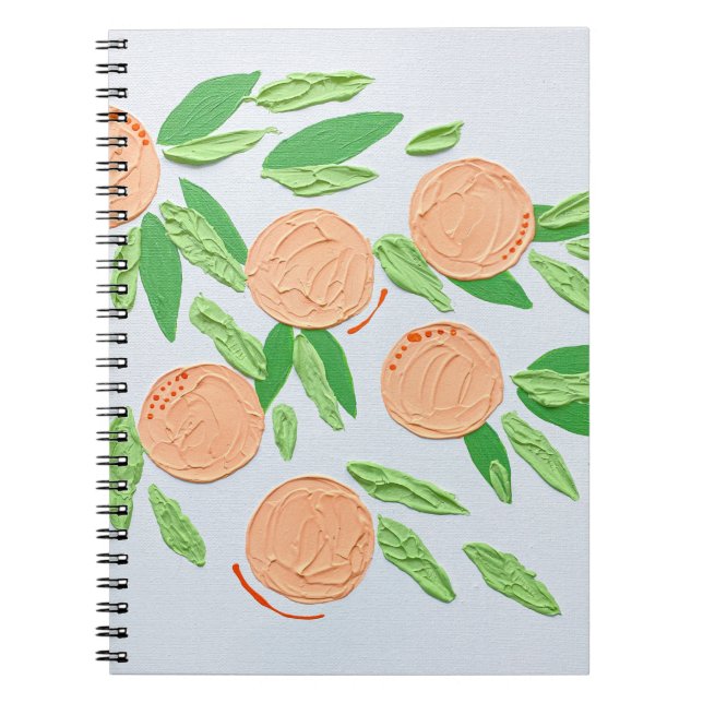 Caderno Espiral Notebook de limpeza doce (Frente)
