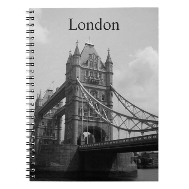 Caderno Espiral Notebook de Londres (Frente)