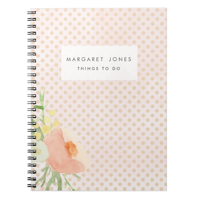 Caderno Espiral Notebook de Mãe Dia de as mães personalizado (Frente)