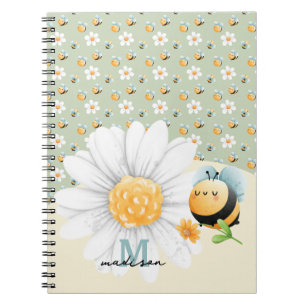 Caderno Espiral Notebook De Mel Bonito Com Nome