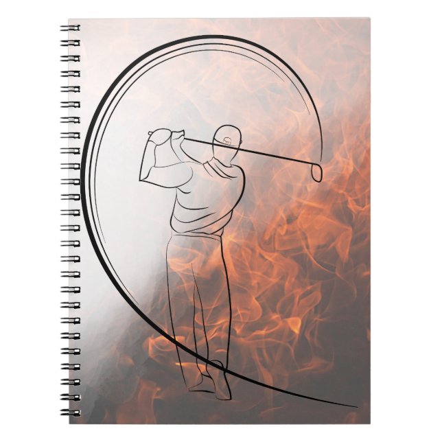 Caderno Espiral Notebook de memórias monocromáticas personalizadas (Frente)