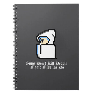Caderno Espiral Notebook de mísseis mágicos