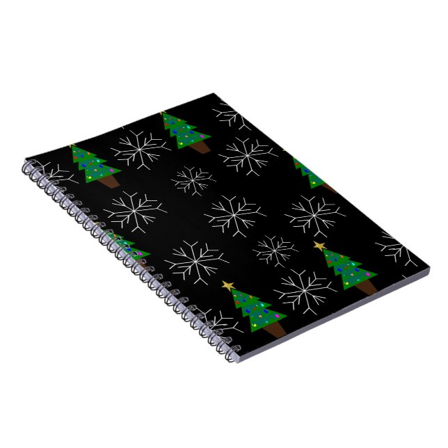 Caderno Espiral Notebook de Natal (Lado Direito)