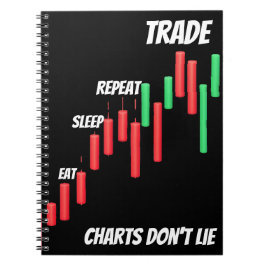 Caderno Espiral Notebook de Negociação para Investidores Inteligen