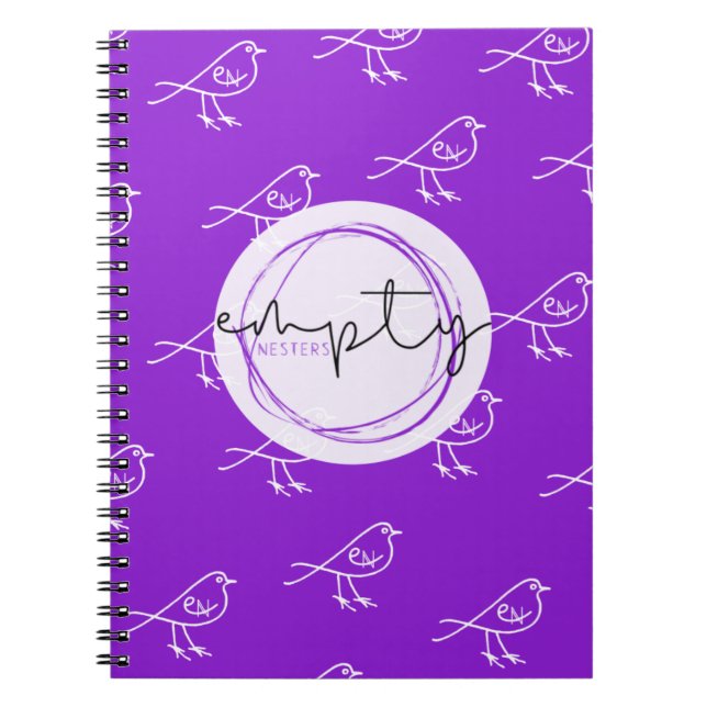 CADERNO ESPIRAL NOTEBOOK DE NESTERS VAZIO (Frente)