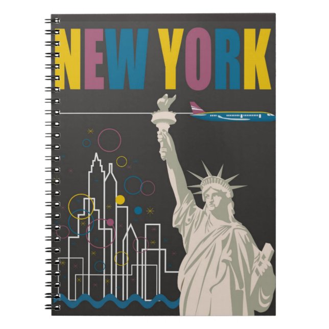 Caderno Espiral Notebook de Nova Iorque (Frente)