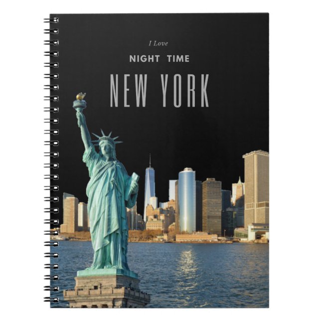Caderno Espiral Notebook de Nova Iorque (Frente)