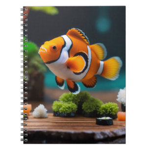 Caderno Espiral Notebook de ocellaris vibrante