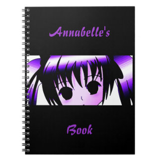 Caderno Espiral Notebook de olhos góticos personalizados