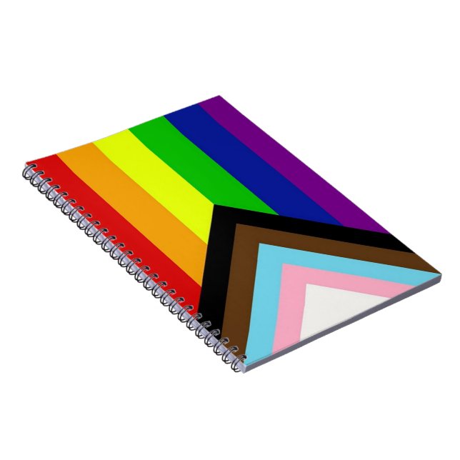 Caderno Espiral Notebook de orgulho LGBTQ+ (Lado Direito)