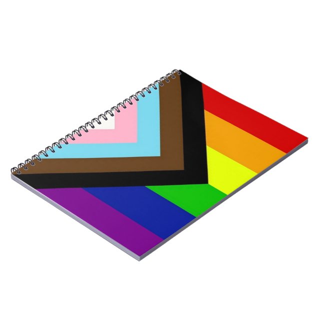 Caderno Espiral Notebook de orgulho LGBTQ+ (Left Side)