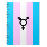 Caderno do orgulho do Transgender