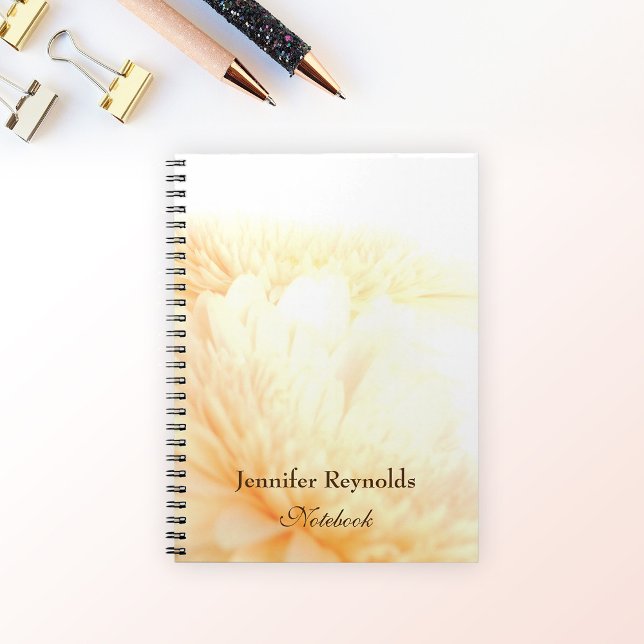 Caderno Espiral Notebook de Ouro flexível e elegante personalizado (Criador carregado)