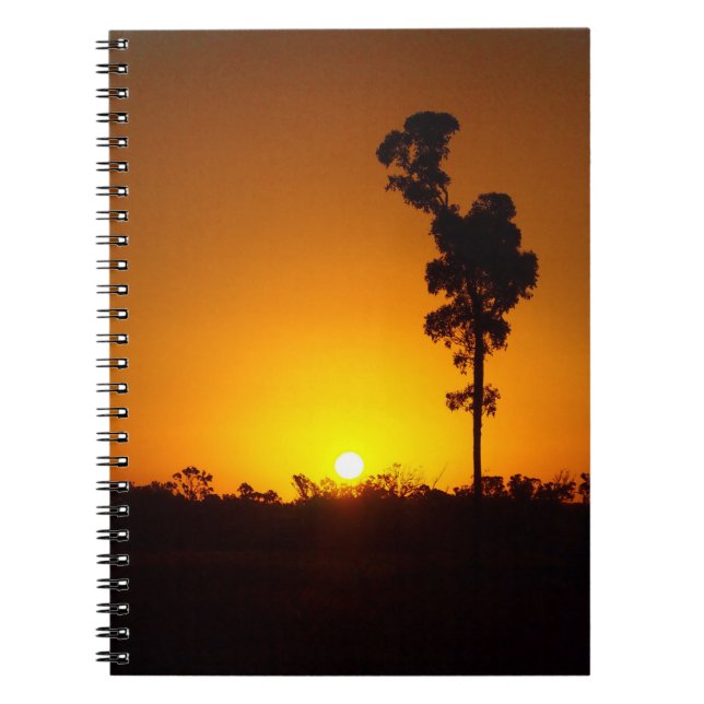 Caderno Espiral Notebook de outback (Frente)