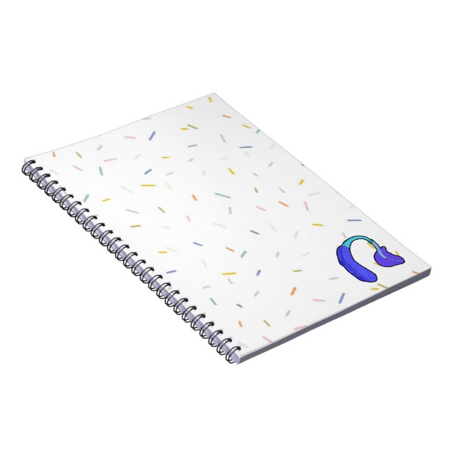 Caderno Espiral Notebook de ouvido (Lado Direito)