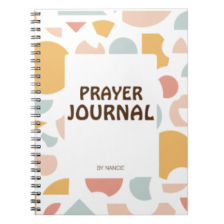 Caderno Espiral Notebook de Personalização do Nome do Diário de Or