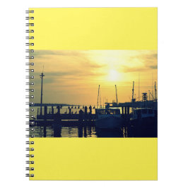 Caderno Espiral Notebook De Pier De Pesca
