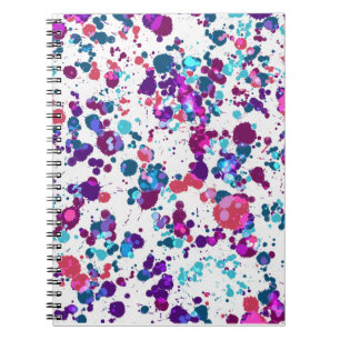 Caderno Espiral Notebook de pintura divertida