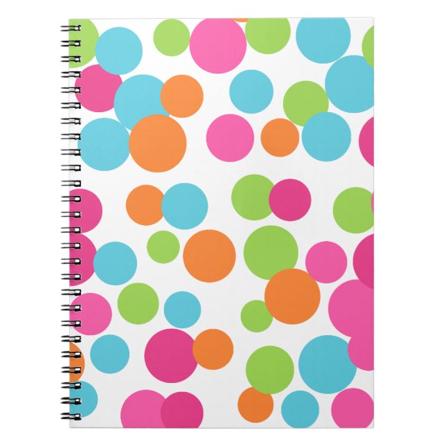Caderno Espiral Notebook de pontos de montagem divertidos (Frente)