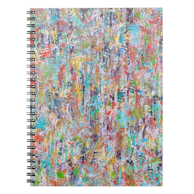Caderno Espiral Notebook de queda (Frente)