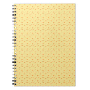 Caderno Espiral Notebook de queijo amarelo