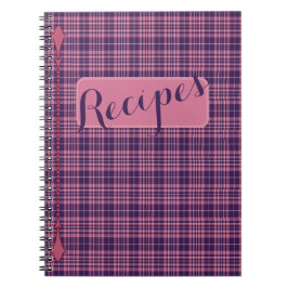 Caderno Espiral Notebook de receita solar da Lover